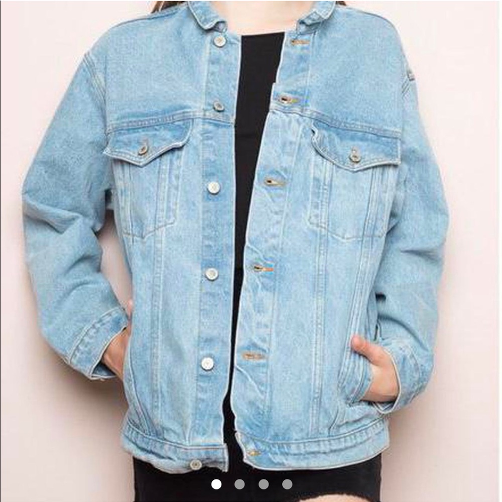 John Galt Light Blue Wash Denim Jacket